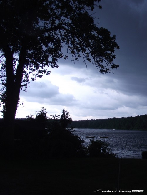 Storm over the Merrimack River ~ c. Pamela J. Leavey