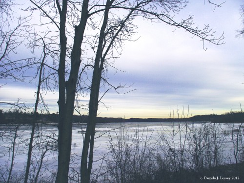 winter on the merrimack river